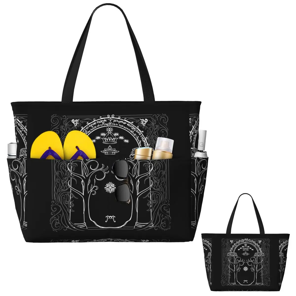 J-Yoga Fitness - Bolso de mano estilo J.R.R.Tolkien de