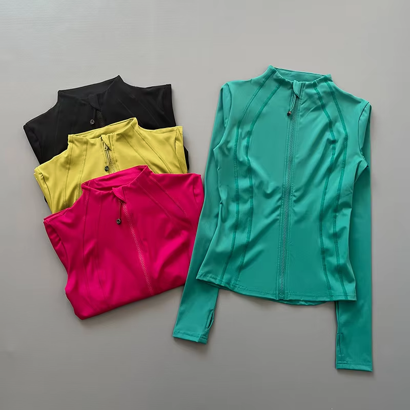 Yoga Fitness Jacket - Chaqueta Deportiva de Manga Larga con
