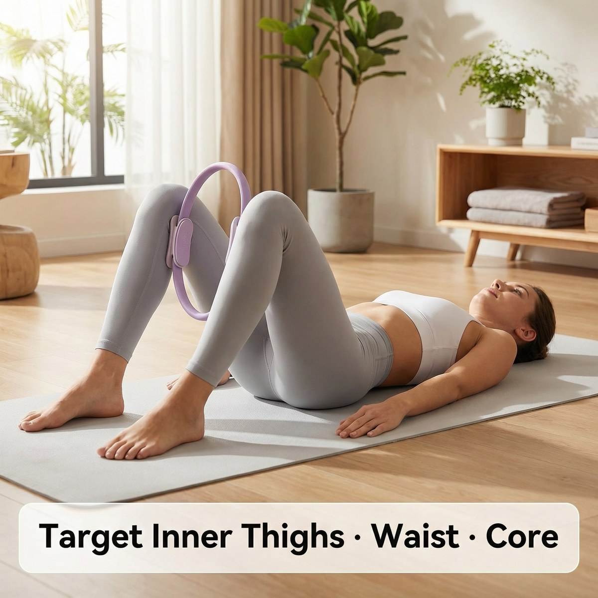 Pilates Ring Circle - Anillo de Pilates de 38 cm,