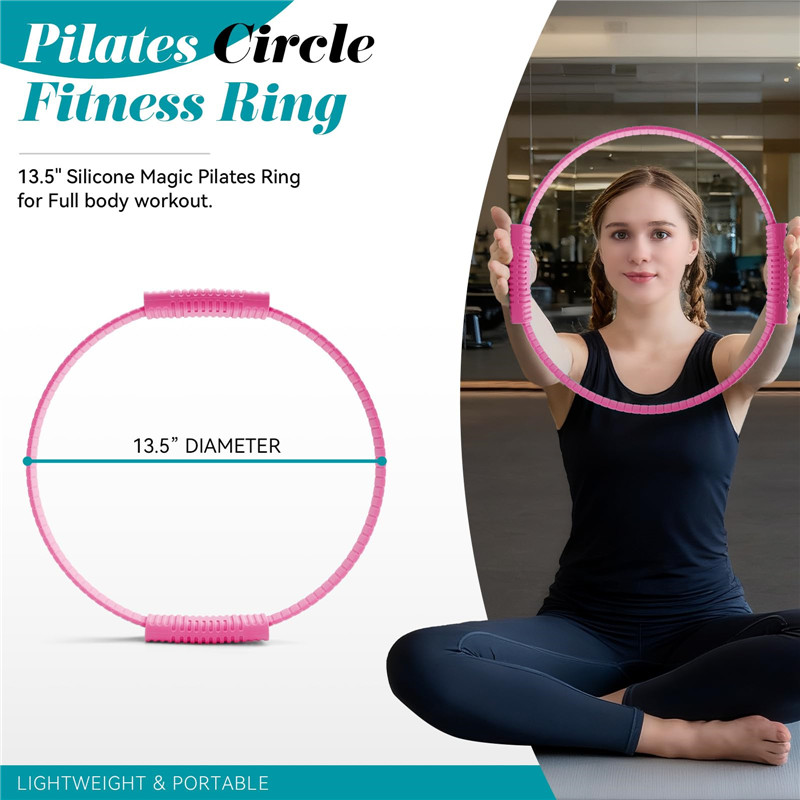 Pilates Ring Circle - Anillo de Yoga de Silicona Ecológico