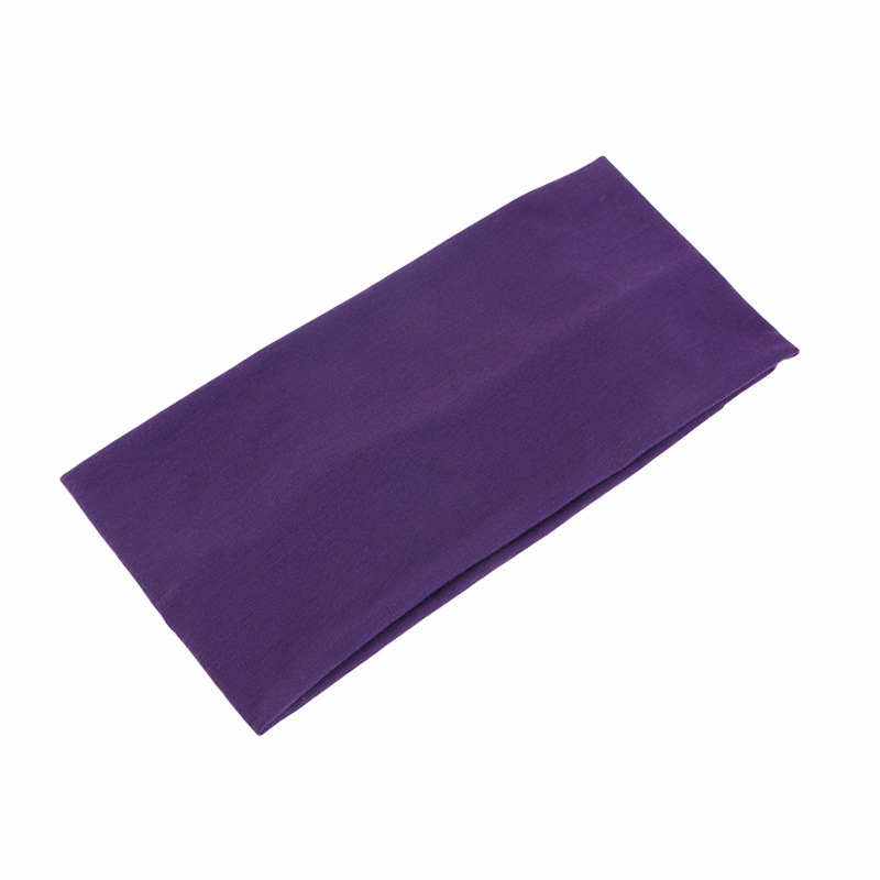 Yoga Fitness Band - Diadema Unisex de Color Sólido, Banda