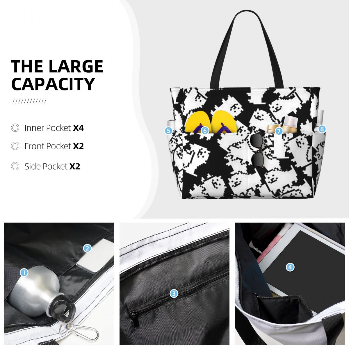 Bolsa de playa Undertale Annoy - Yoga Fitness Videos Free reseña y precio