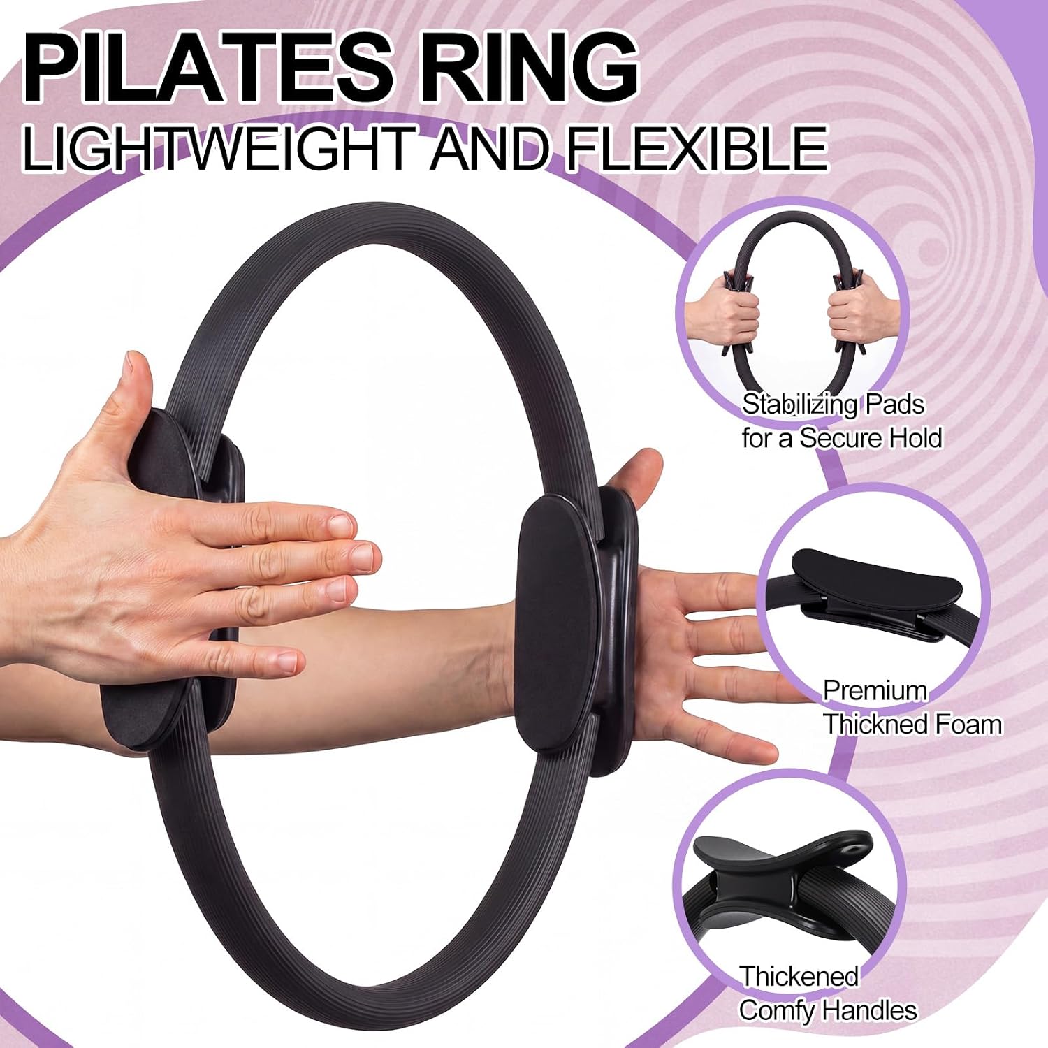 Juego de 12 Anillos de Pilates - Pilates Ring Circle reseña y precio