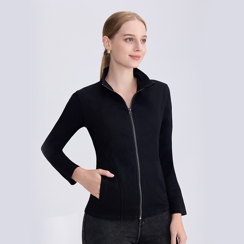 Chándal vaquero para mujer, ch - Yoga Fitness Jacket reseña y precio