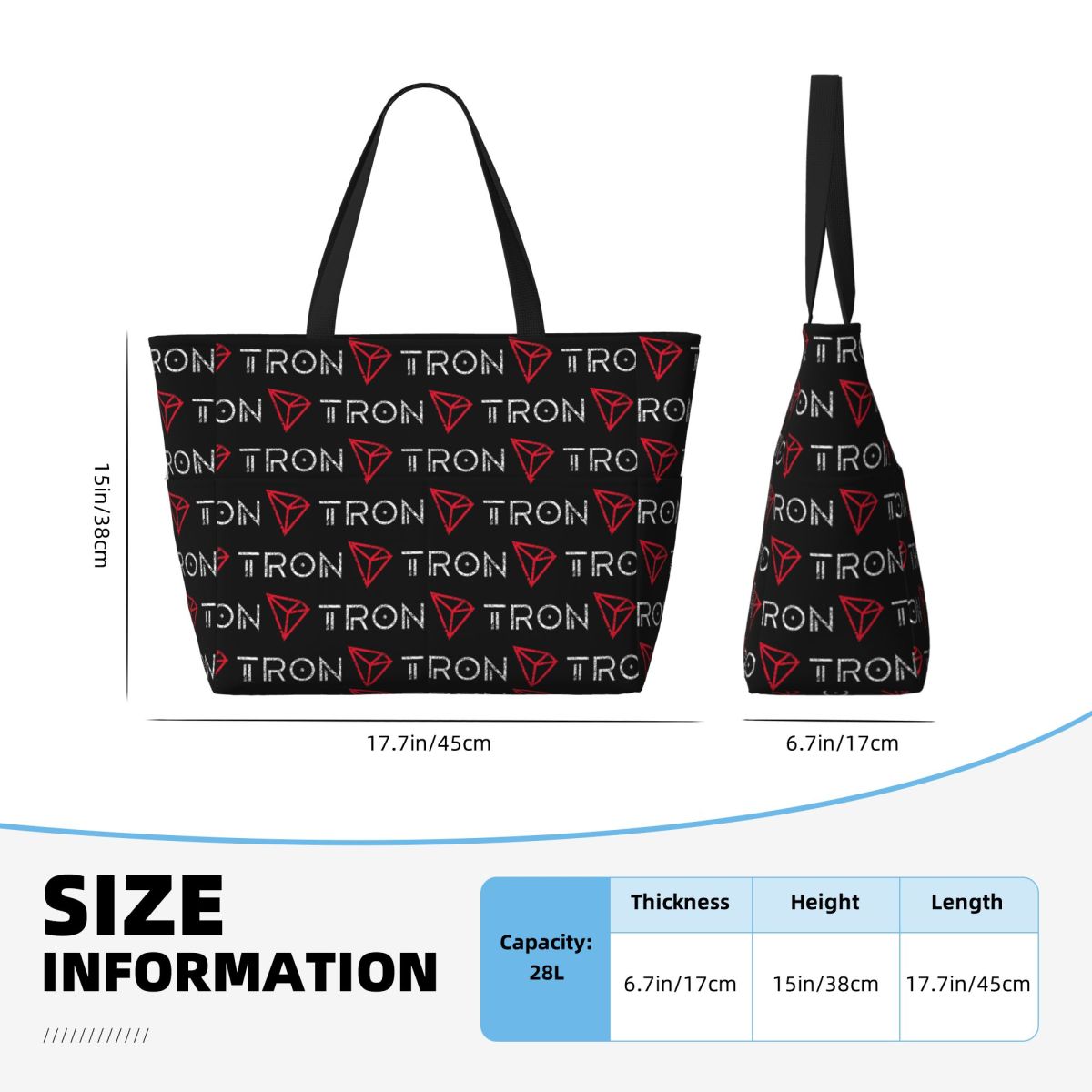 Bolso de playa con logotipo de - Yoga Fitness Trx reseña y precio