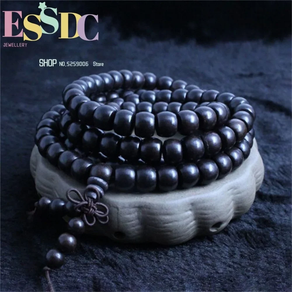 Pulsera de cuentas de madera d - Yoga Fitness Apple reseña y precio
