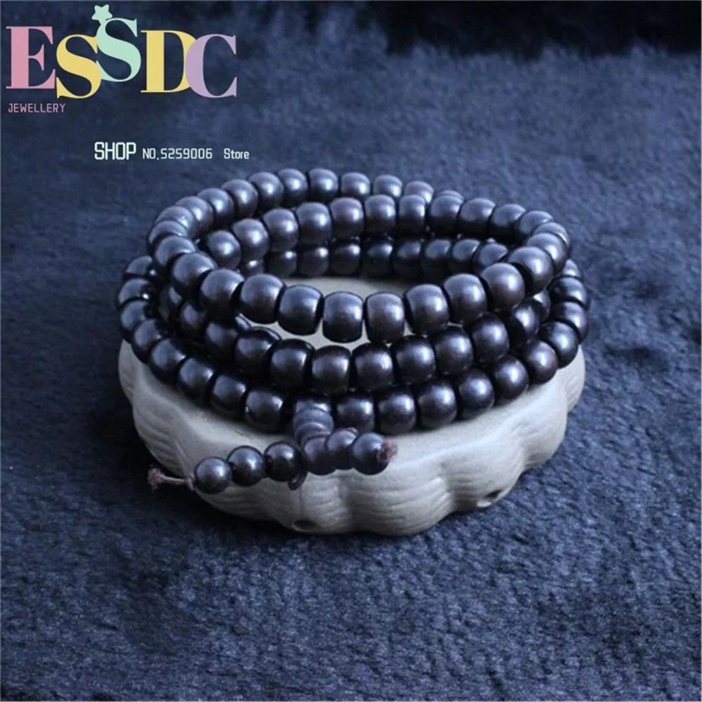 Pulsera de cuentas de madera d - Yoga Fitness Apple reseña y precio