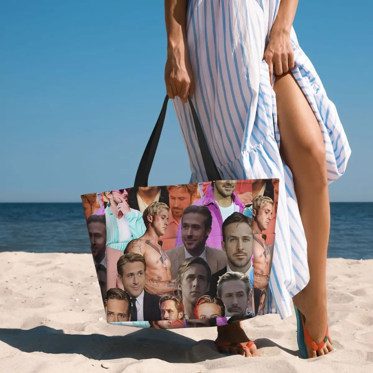 Bolso de mano con collage de f - Yoga Fitness Gym Photos reseña y precio