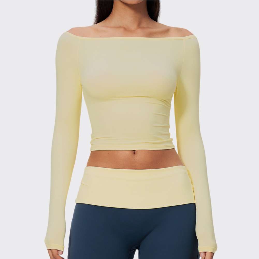 Camiseta de Yoga de Manga Larg - J-Yoga Fitness reseña y precio