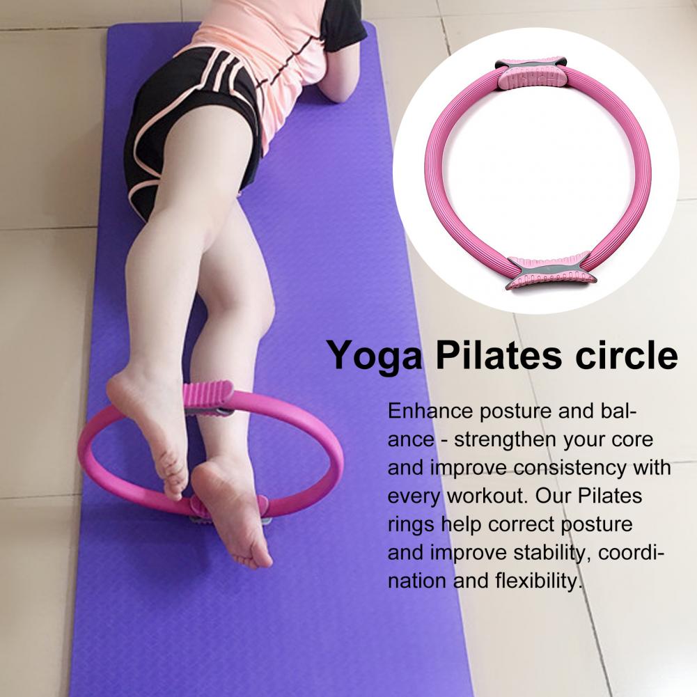 Anillo elástico de Pilates con - Pilates Ring Circle reseña y precio