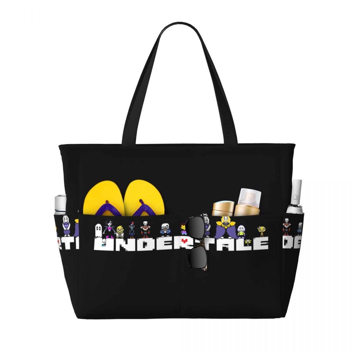 Bolsa de playa con estampado g - Yoga Fitness Videos Free reseña y precio