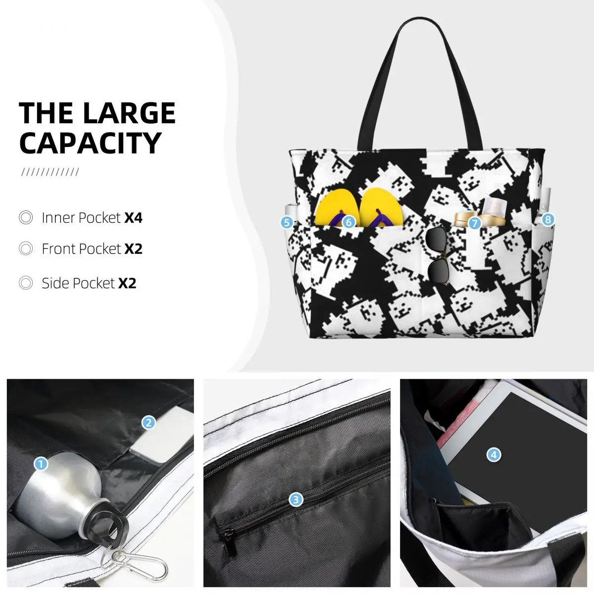 Bolsa de playa Undertale Annoy - Yoga Fitness Videos Free reseña y precio