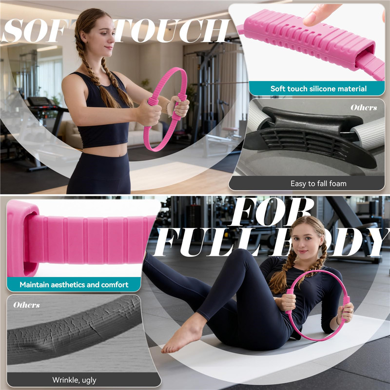 Anillo de Yoga de Silicona Eco - Pilates Ring Circle reseña y precio