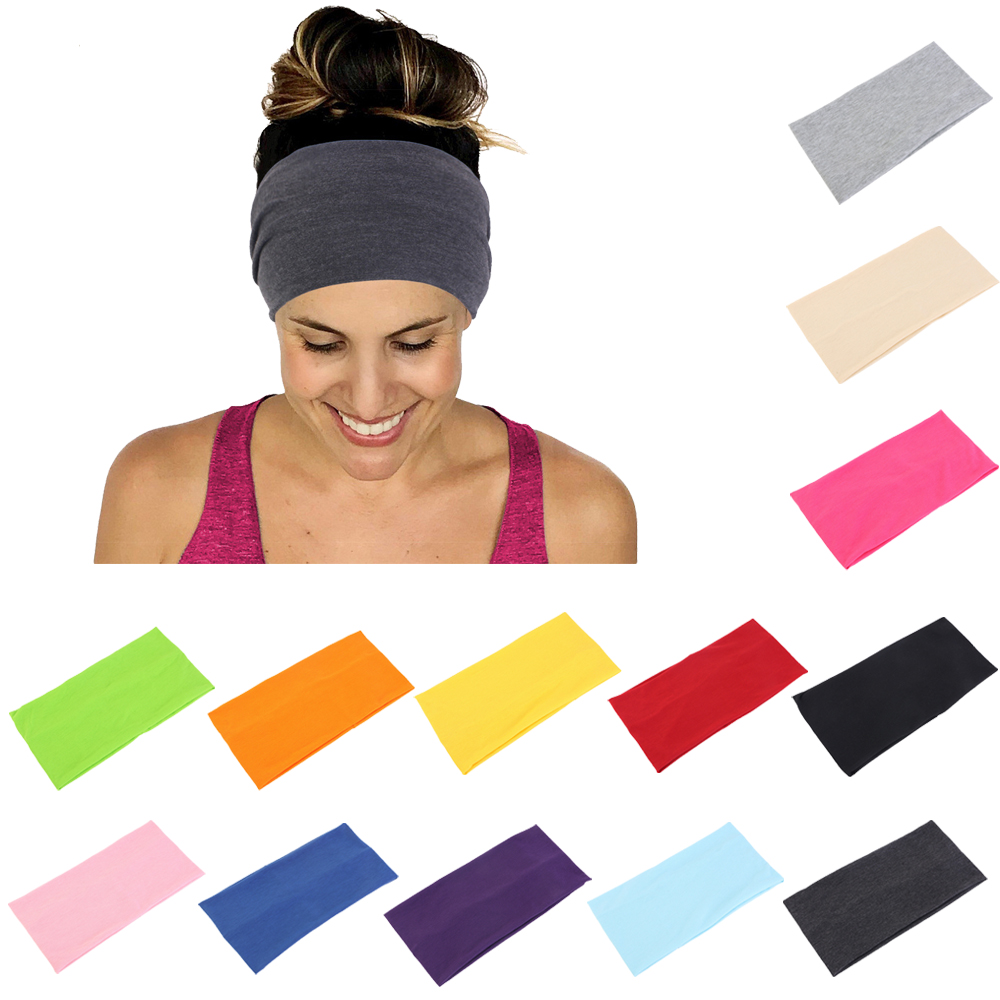 Diadema Unisex de Color Sólido - Yoga Fitness Band reseña y precio
